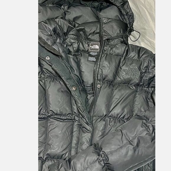 The North Face *Metropolis* Black Parka + 600-Fill Down | Size XS | Hood | EUC - Picture 7 of 11